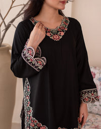 3 Piece Karandi Embroidered Dress - Zahra