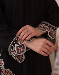3 Piece Karandi Embroidered Dress - Zahra