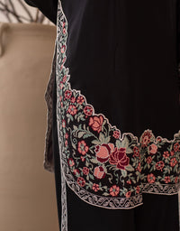 3 Piece Karandi Embroidered Dress - Zahra
