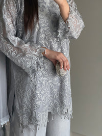 4 Piece Premium Chiffon Embroidered Dress -✨ Gul-e-Sim ✨