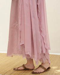 3 piece cotton Embroidered Dress - Pc-02