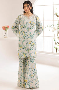 3 Piece Stitched/Unstitched lawn Printed and Embroidered Dress, LP-52