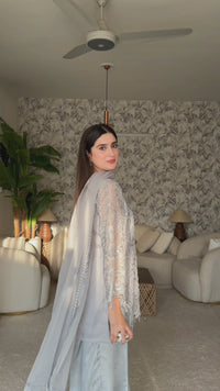 4 Piece Premium Chiffon Embroidered Dress -✨ Gul-e-Sim ✨